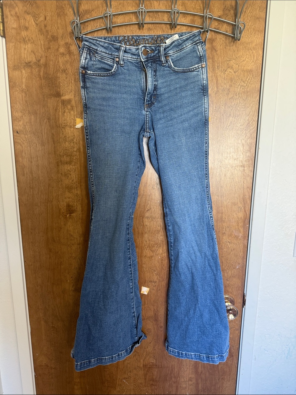 Wrangler Medium Blue Flare Jeans